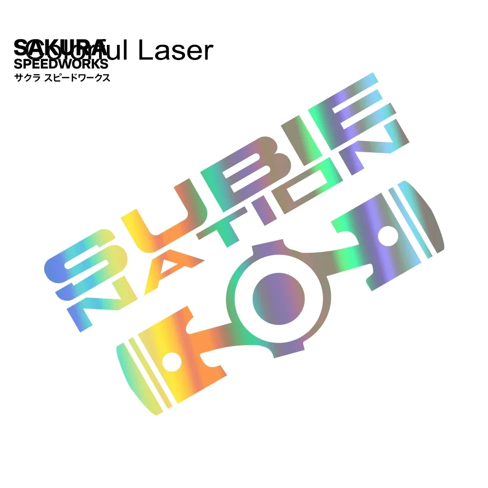 🚗 SUBIE NATION VINYL DECAL 🚗