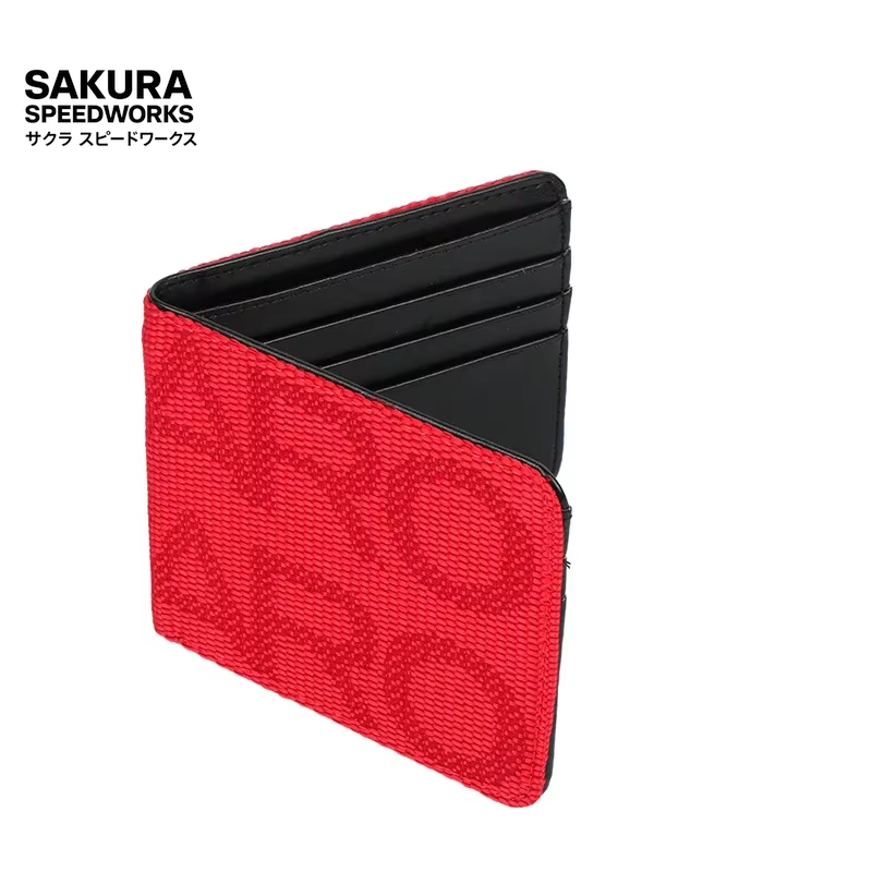 🚗💨 Recaro JDM Seat Fabric Wallet
