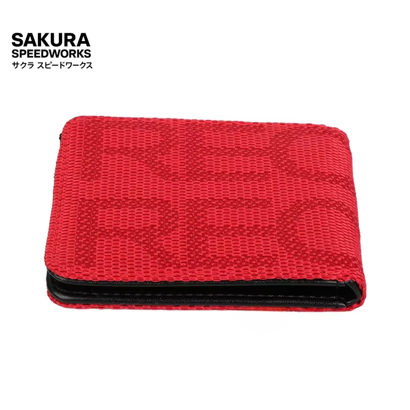 🚗💨 Recaro JDM Seat Fabric Wallet