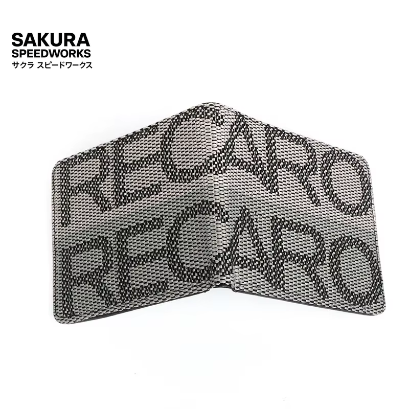 🚗💨 Recaro JDM Seat Fabric Wallet