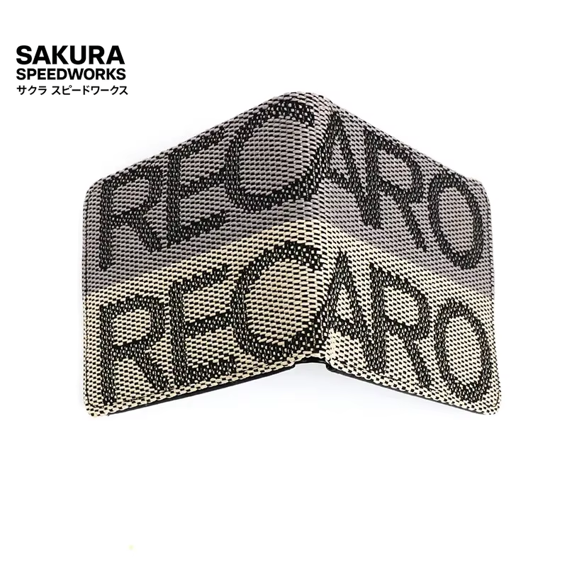 🚗💨 Recaro JDM Seat Fabric Wallet