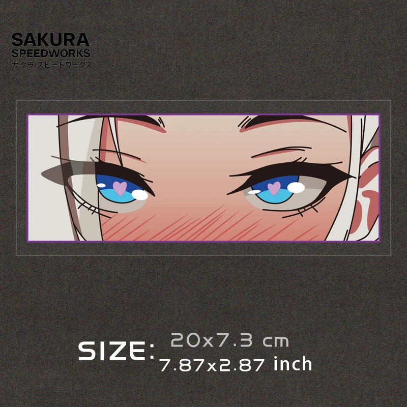 👀 JDM Anime Girl Eyes Reflective Stickers 👀