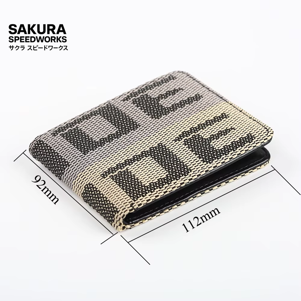 🔥 BRIDE Racing Fabric Wallet – JDM Style, Everyday Flex